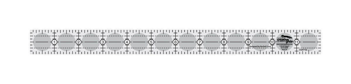 Creative Grids® Quilt Ruler 1in x 12in Rectangle