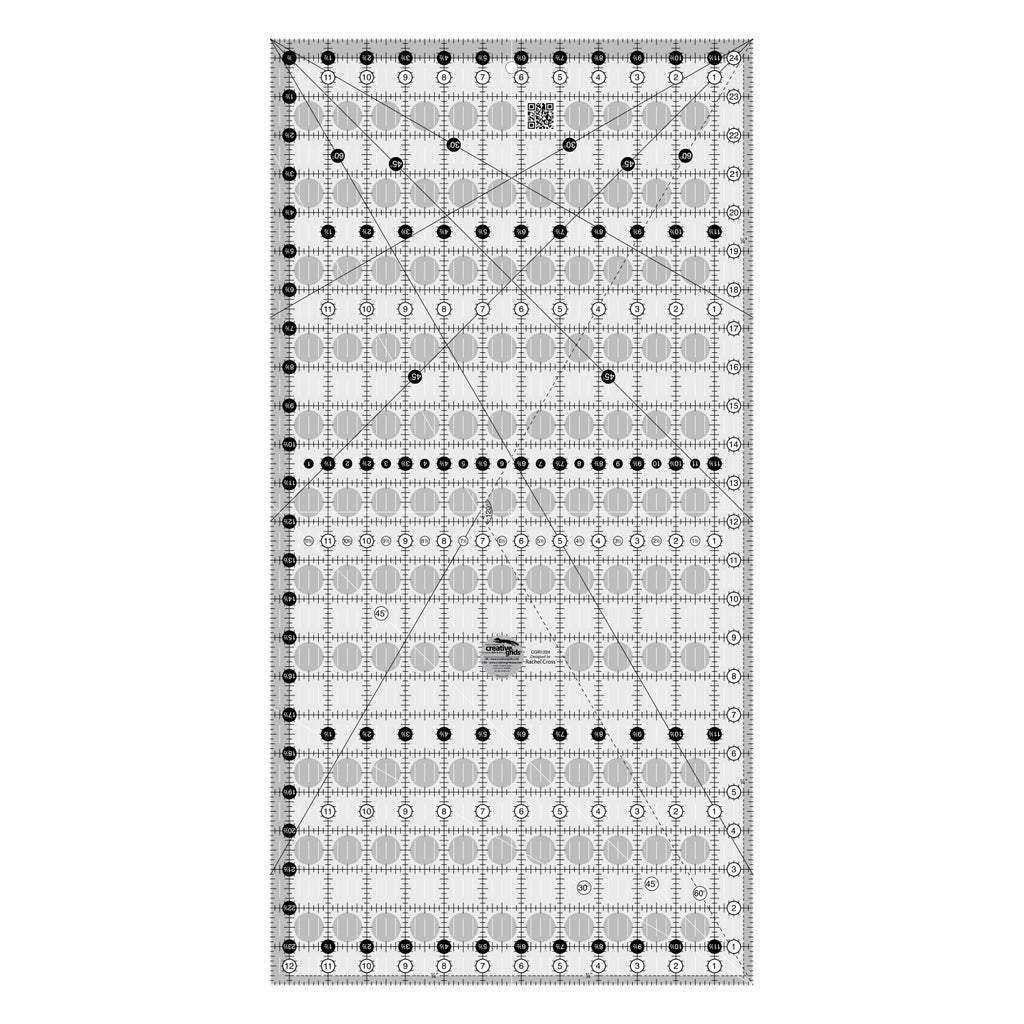 Creative Grids® Quilt Ruler 12-1/2in x 24-1/2in Rectangle