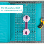 Creative Grids® Quilt Ruler 12-1/2in x 24-1/2in Rectangle
