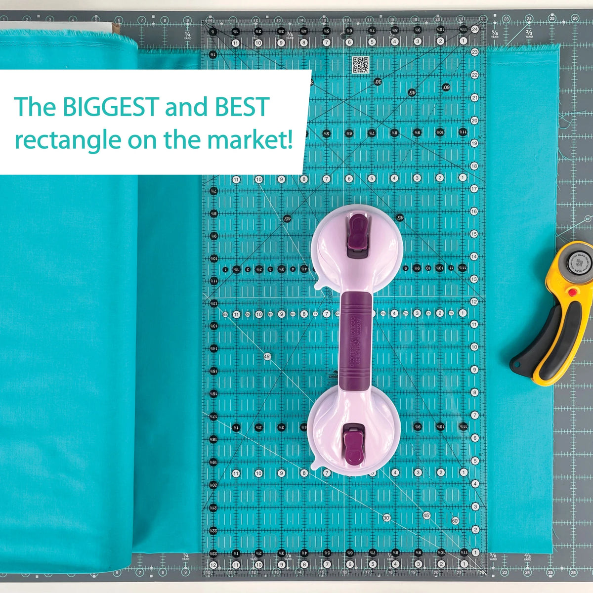 Creative Grids® Quilt Ruler 12-1/2in x 24-1/2in Rectangle