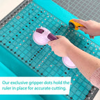 Creative Grids® Quilt Ruler 12-1/2in x 24-1/2in Rectangle