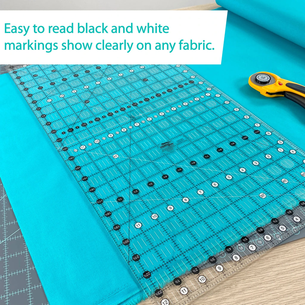 Creative Grids® Quilt Ruler 12-1/2in x 24-1/2in Rectangle