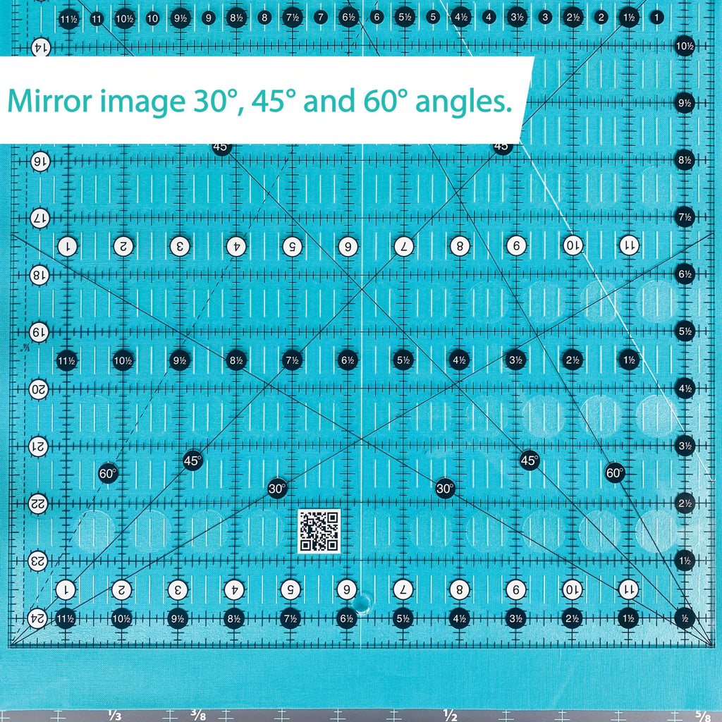 Creative Grids® Quilt Ruler 12-1/2in x 24-1/2in Rectangle