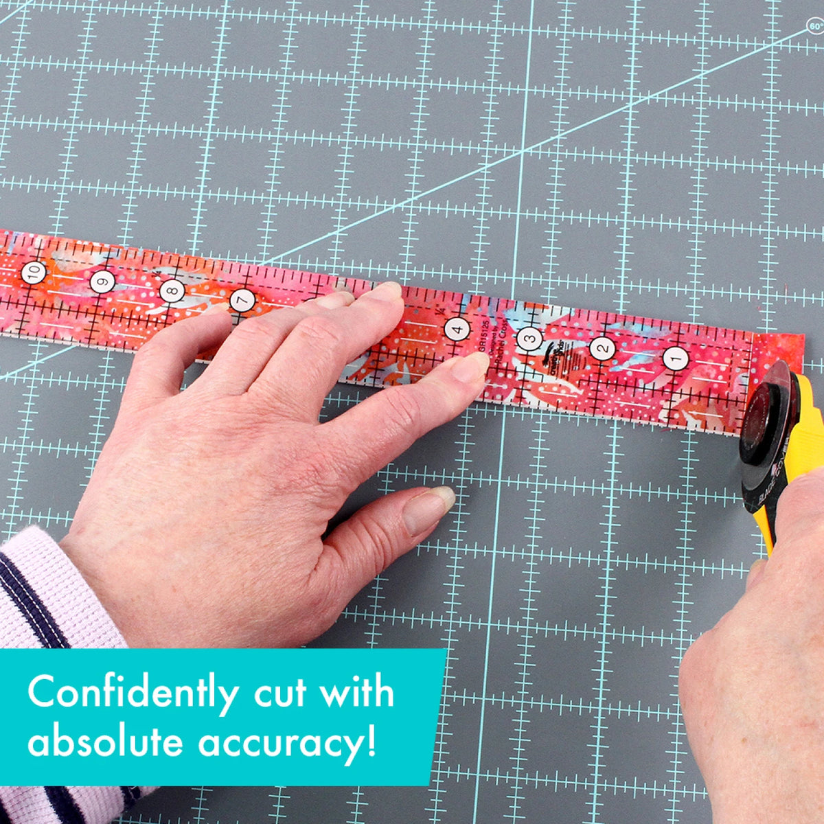 Creative Grids® Quilt Ruler 1-1/2in x 12-1/2in Rectangle