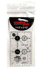 Creative Grids® Quilt Ruler 1-1/2in x 2-1/2in Rectangle