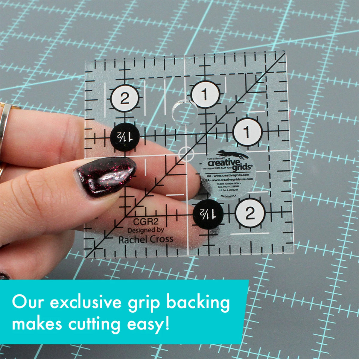 Creative Grids® Quilt Ruler 2-1/2in Square