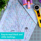 Creative Grids® Quilt Ruler 60 Degree Diamond