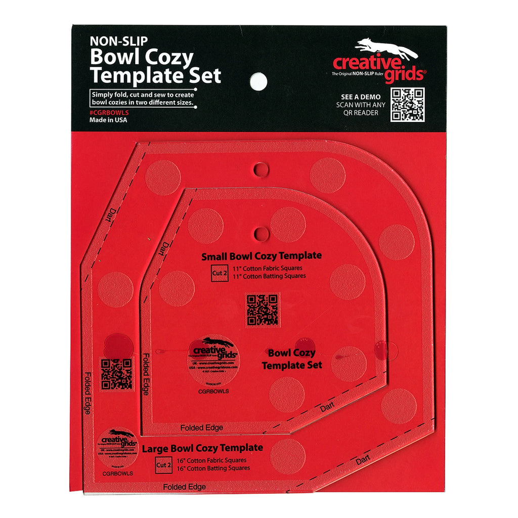 Creative Grids® Bowl Cozy Template Set