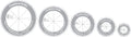 Creative Grids® Quilt Ruler Circles Set of 5