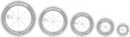 Creative Grids® Quilt Ruler Circles Set of 5