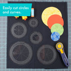 Creative Grids® Quilt Ruler Circles Set of 5