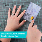 Creative Grids® Quilt Ruler Kitty Cornered