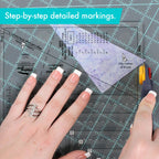 Creative Grids® Quilt Ruler Kitty Cornered