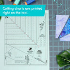Creative Grids® Quilt Ruler Kitty Cornered