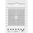 Creative Grids® Quilt Ruler Stripology® Quarters Mini