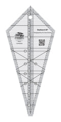 Creative Grids® Quilt Ruler Starburst 30 Degree Triangle 9-1/2in