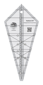 Creative Grids® Quilt Ruler Starburst 30 Degree Triangle 9-1/2in