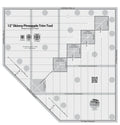 Creative Grids® Quilt Ruler 12in Skinny Pineapple Trim Tool