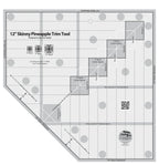 Creative Grids® Quilt Ruler 12in Skinny Pineapple Trim Tool