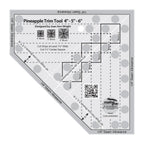 Creative Grids® Quilt Ruler Pineapple Trim Tool Mini