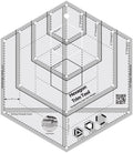 Creative Grids® Quilt Ruler Hexagon Trim Tool