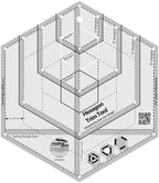Creative Grids® Quilt Ruler Hexagon Trim Tool