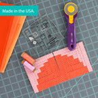 Creative Grids® Quilt Ruler 4in Curvy Log Cabin Trim Tool