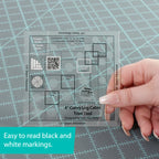Creative Grids® Quilt Ruler 4in Curvy Log Cabin Trim Tool