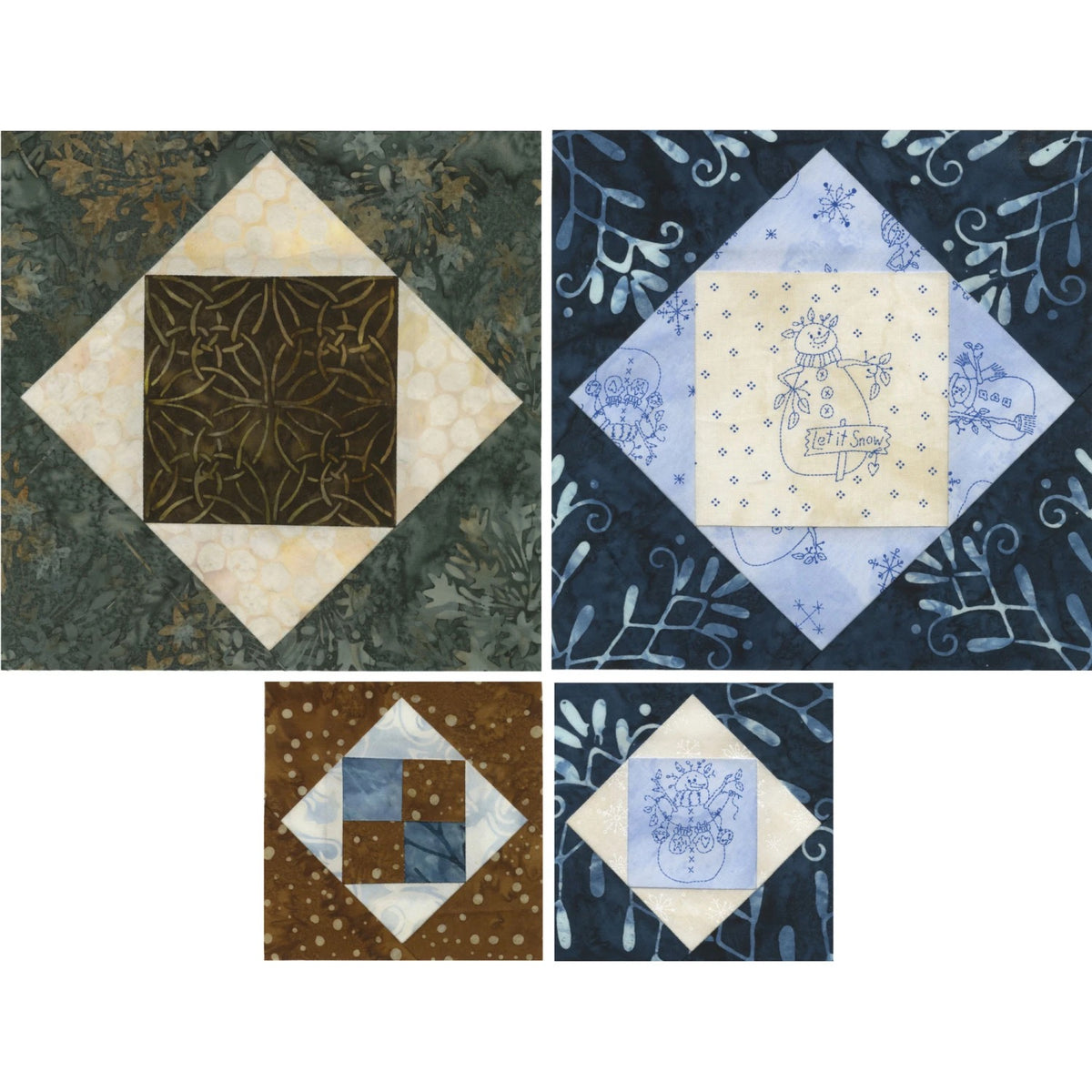 Creative Grids® Square on Square Trim Tool 4in or 8in Finished Blocks Quilt Ruler