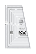 Creative Grids® Quilt Ruler Straight Out Of Line 6in x 10in