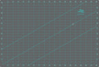 Creative Grids Self-Healing Double Sided Rotary Cutting Mat 12in x 18in