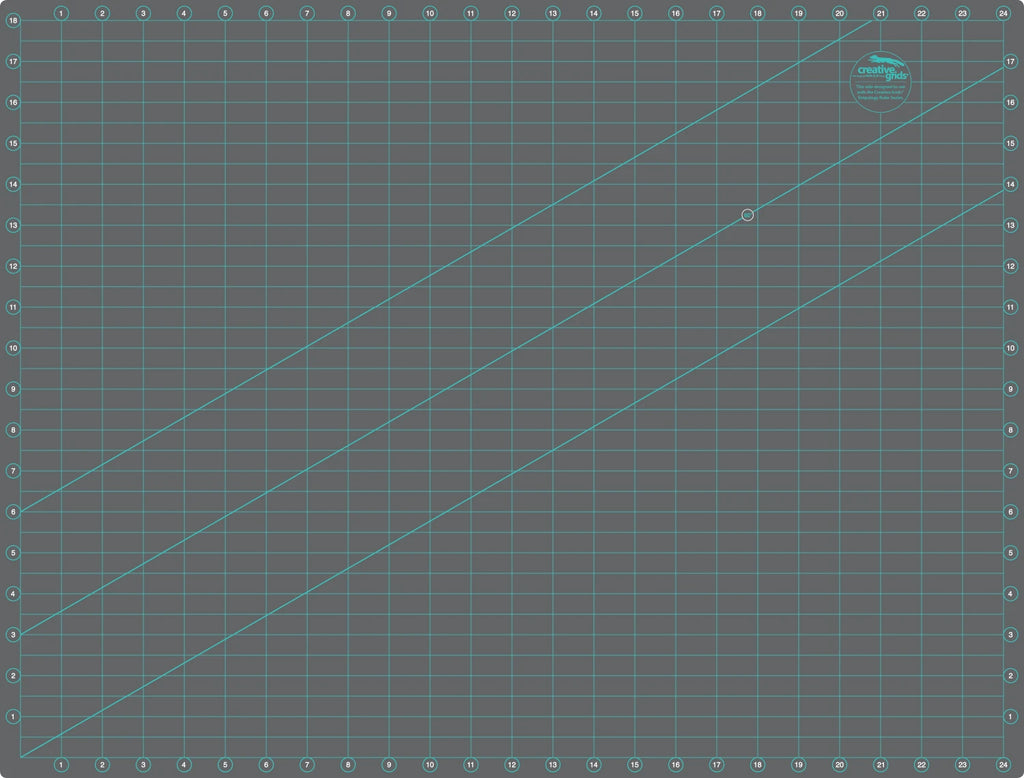 Creative Grids Self-Healing Double Sided Rotary Cutting Mat 18in x 24in