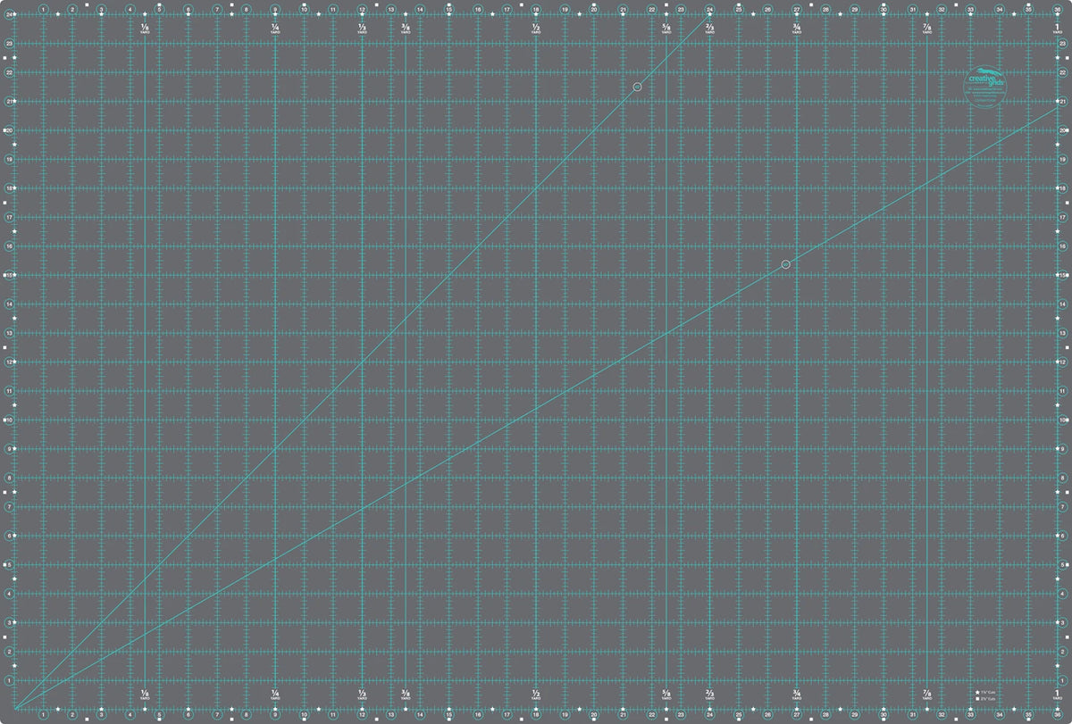 Creative Grids Self-Healing Double Sided Rotary Cutting Mat 24in x 36in