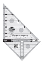 Creative Grids® Quilt Ruler Multi Size Triangle 45 and 90 Degrees