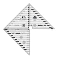 Creative Grids® Quilt Ruler 6in Flying Geese & 45/90 Degree Triangle