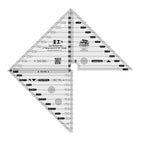 Creative Grids® Quilt Ruler 6in Flying Geese & 45/90 Degree Triangle