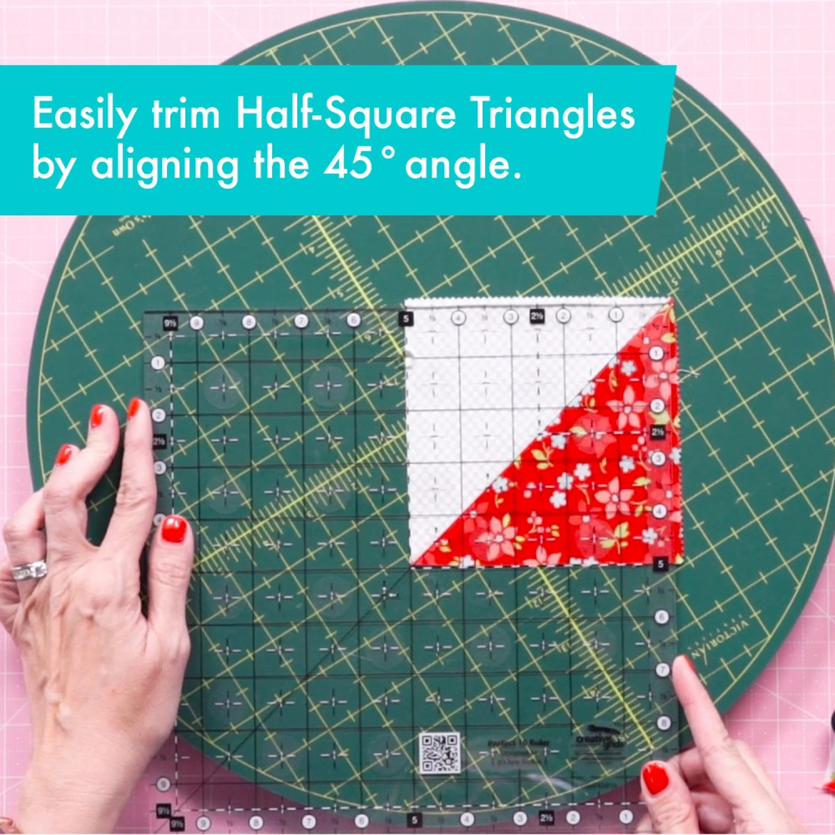Creative Grids® Quilt Ruler Perfect 10 Square