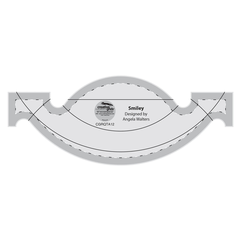 Creative Grids® Machine Quilting Tool Smiley