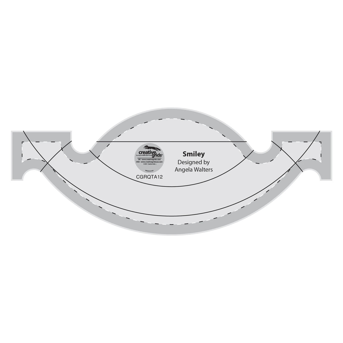 Creative Grids® Machine Quilting Tool Smiley
