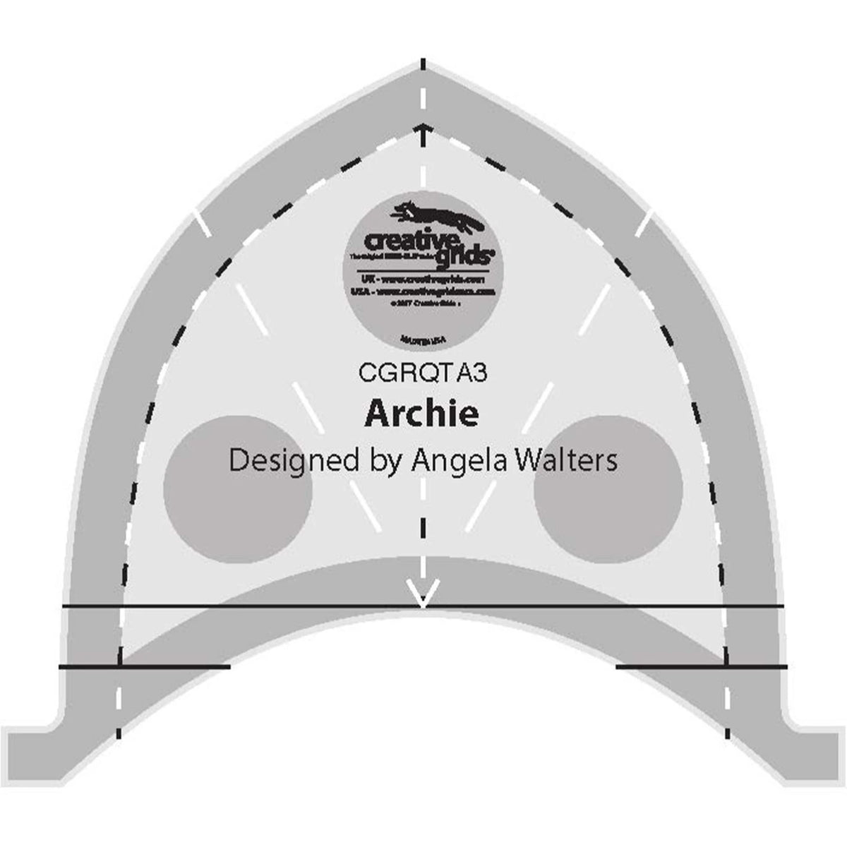 Creative Grids® Machine Quilting Tool Archie