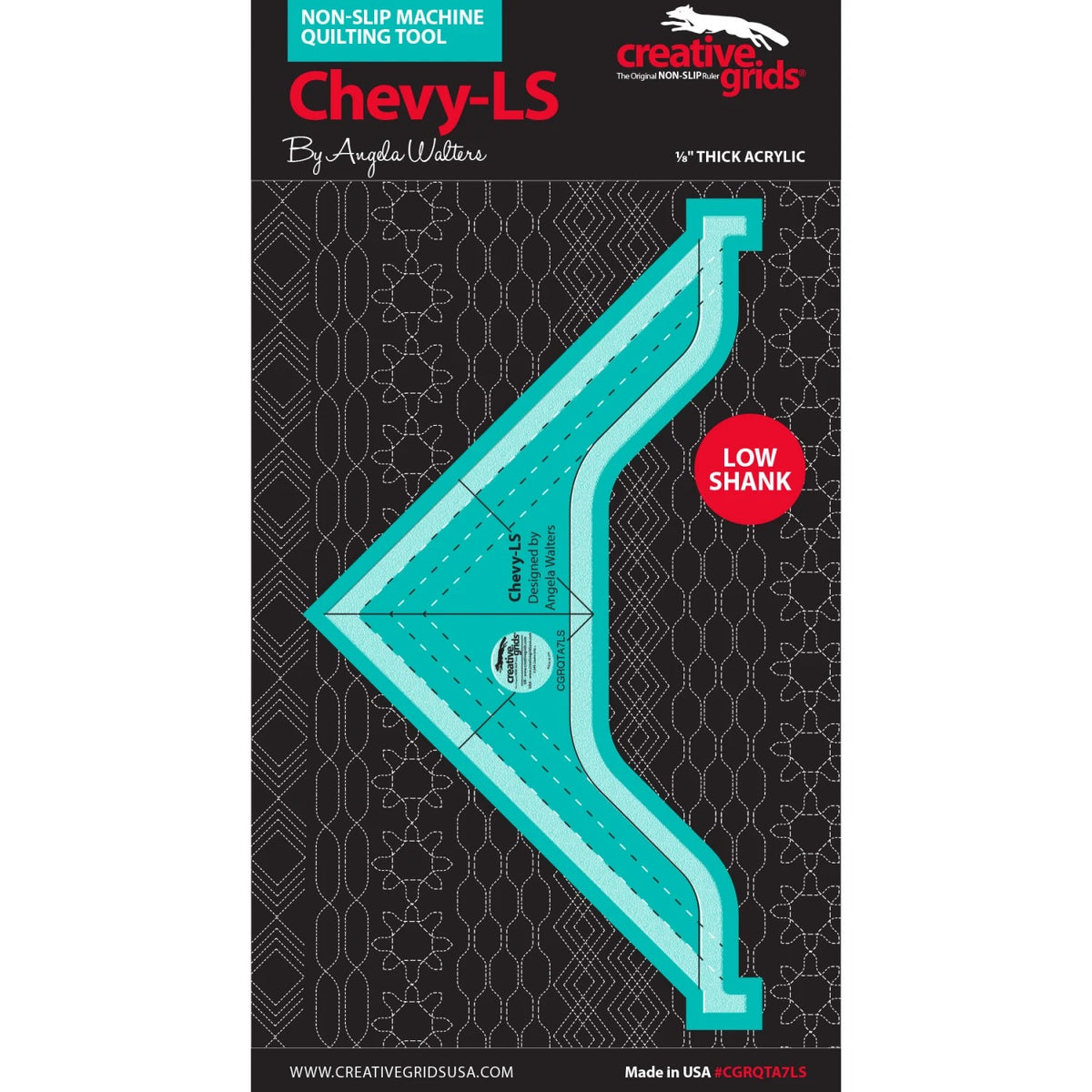 Creative Grids® Low Shank Machine Quilting Tool Chevy