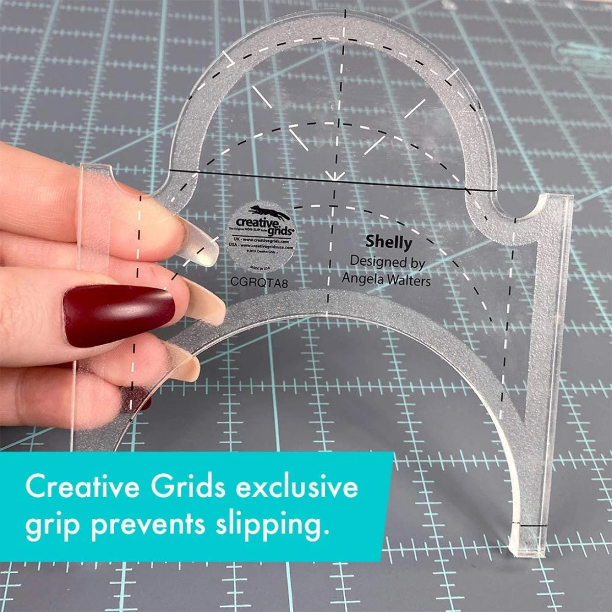 Creative Grids® Machine Quilting Tool Shelly