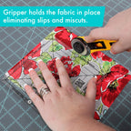Creative Grids® Quilt Ruler 6-1/2in Square It Up or Fussy Cut Square