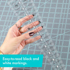 Creative Grids® Quilt Ruler 10 Degree Triangle