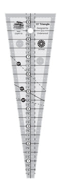 Creative Grids® Quilt Ruler 15 Degree Triangle