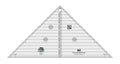 Creative Grids® Quilt Ruler 90 Degree Quarter-Square Triangle