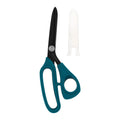 Perfect Scissors™ Dark Teal 8-1/2in Bent Handle Micro-Serrated Non-Slip Blade
