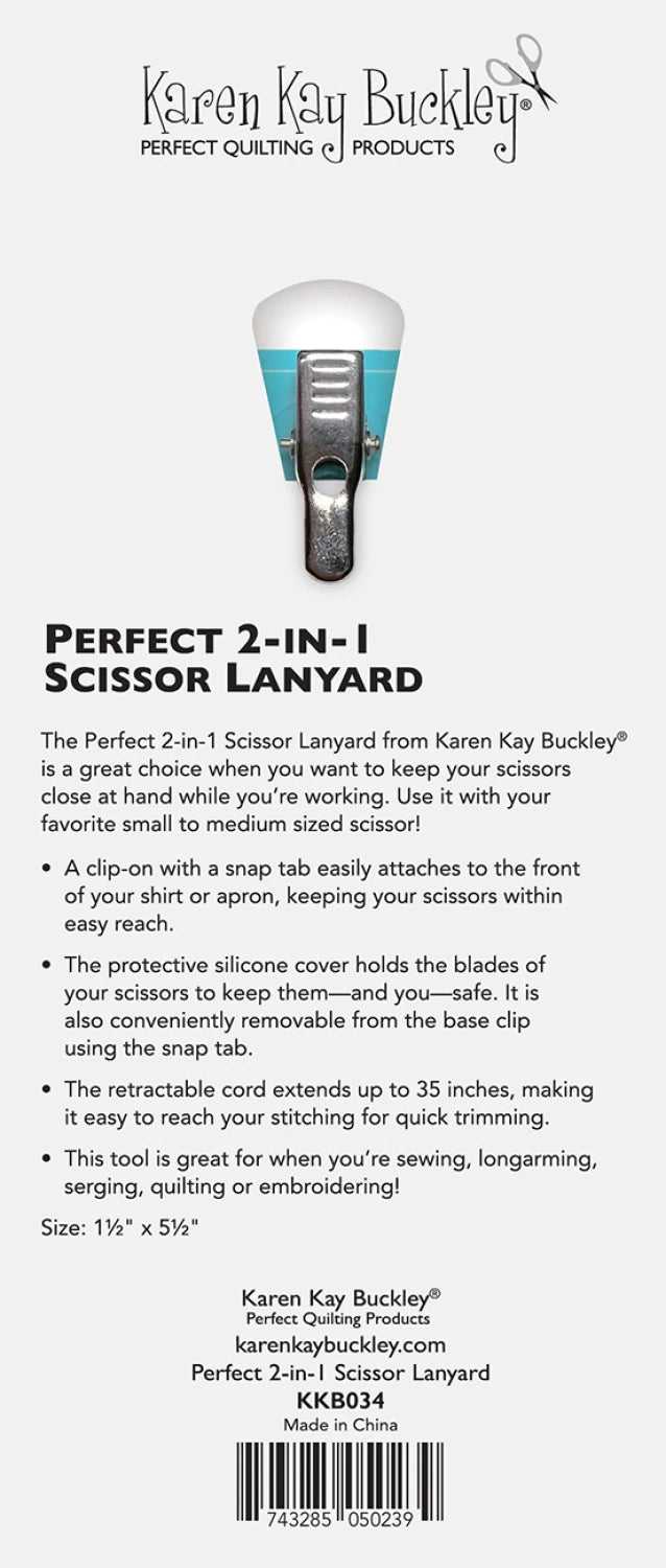 Karen Kay Buckley® Perfect 2-in-1 Scissor Lanyard