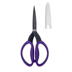 Perfect Scissors™ Purple 7-3/4in Large Micro-Serrated Non-Slip Blade