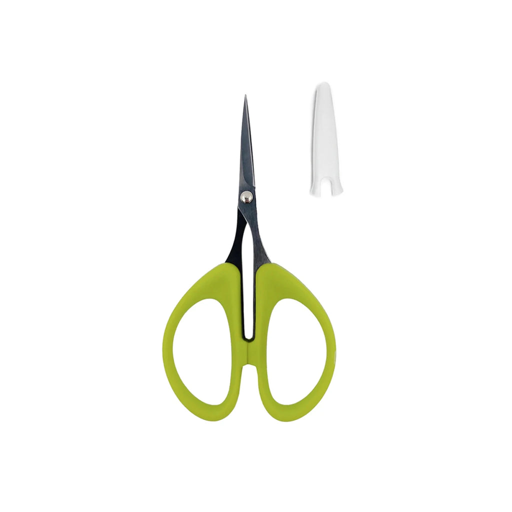 Perfect Scissors™ Green 4-3/16in Small Micro-Serrated Non-Slip Blade